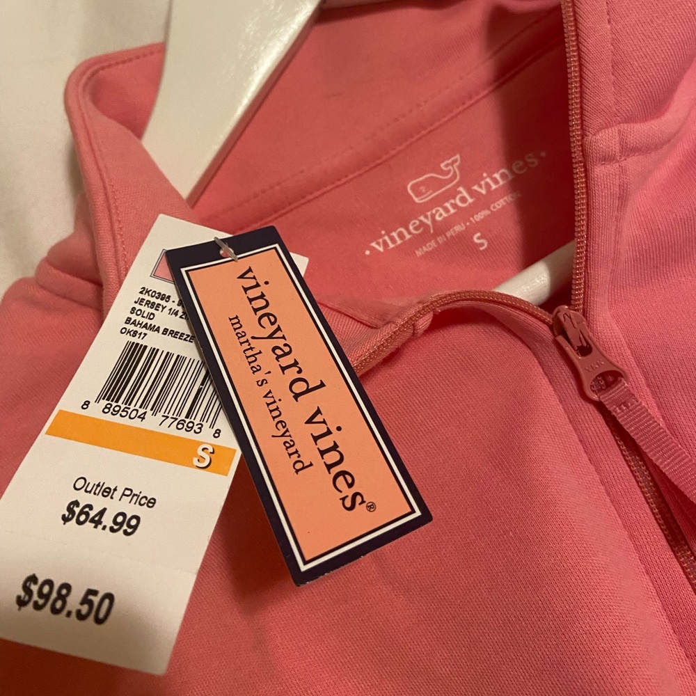 NWT Vineyard Vines Quarter Zip